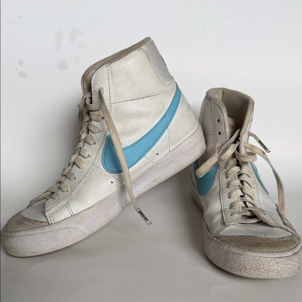 Nike Blazer Mid '77 GS Summit White Aquarius Blue